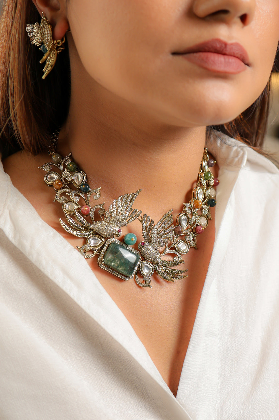 Navira Necklace -Statement Piece