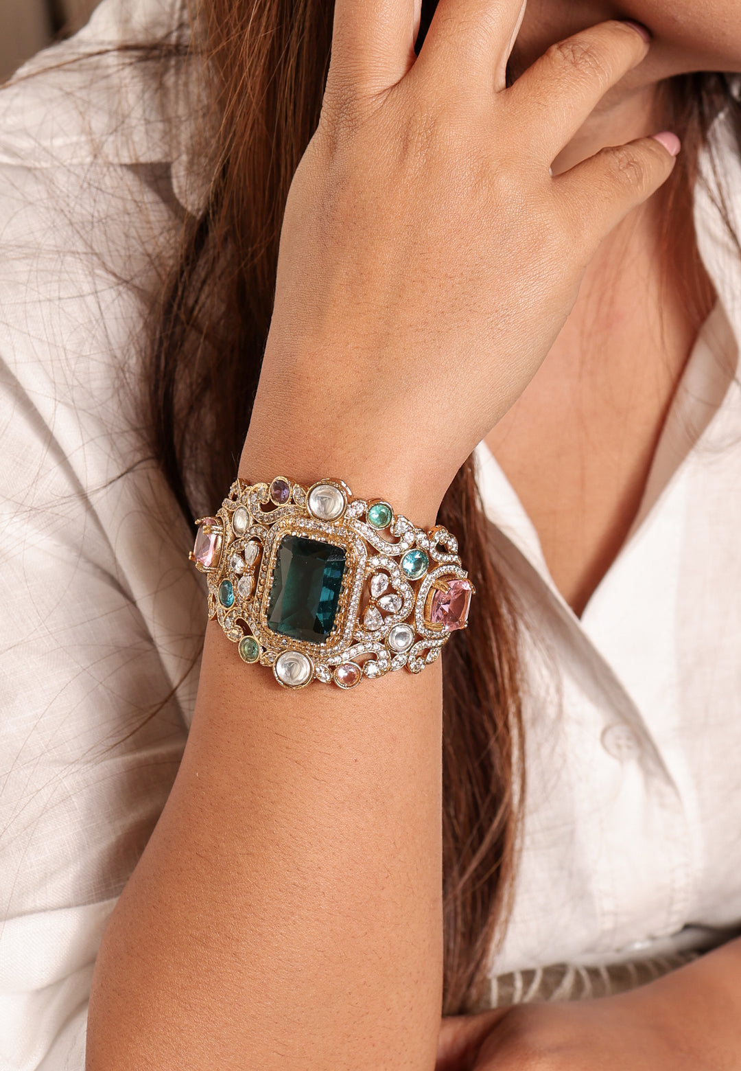 Nirvaya Bracelet-Teal