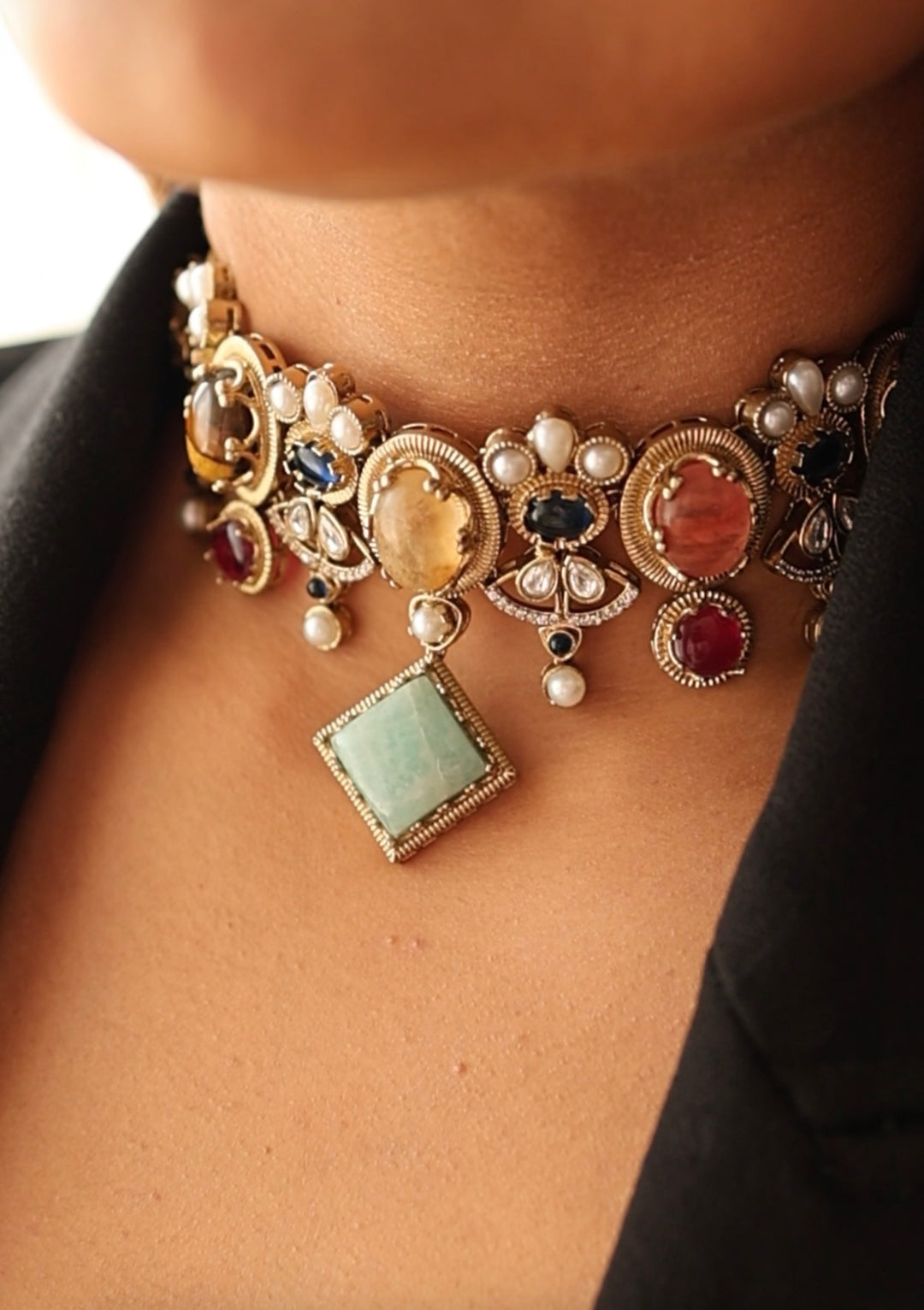 Zivara Choker | Heritage Bridal & Festive Statement Necklace