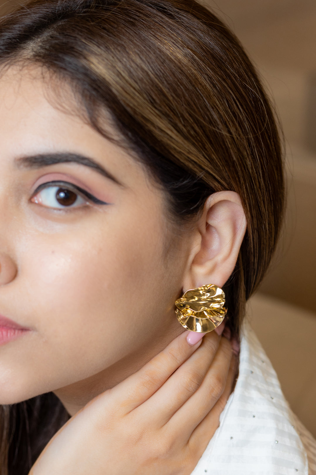 Golden Bloom Earrings