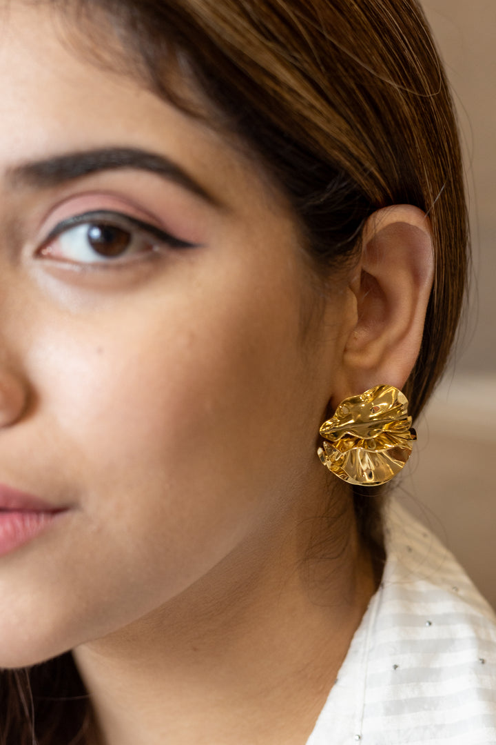 Golden Bloom Earrings