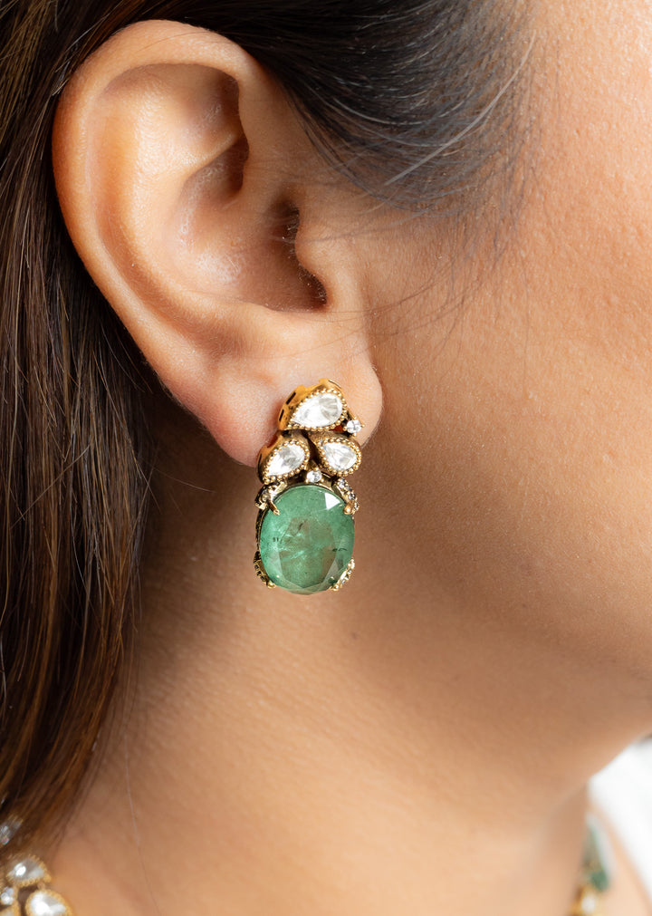 Mehr Green Stone Necklace