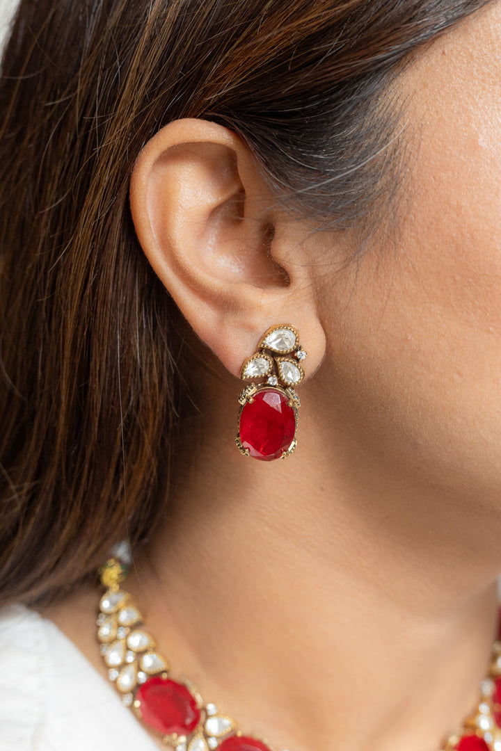Mehr Red Stone Necklace