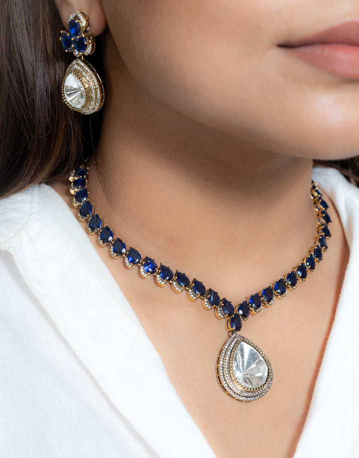 Royal Blue Rhapsody Necklace