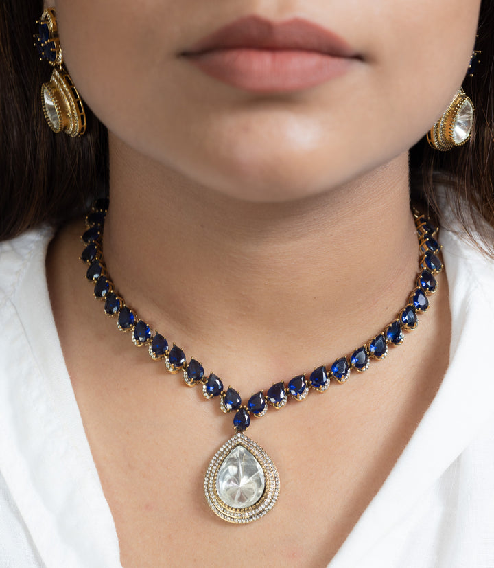 Royal Blue Rhapsody Necklace