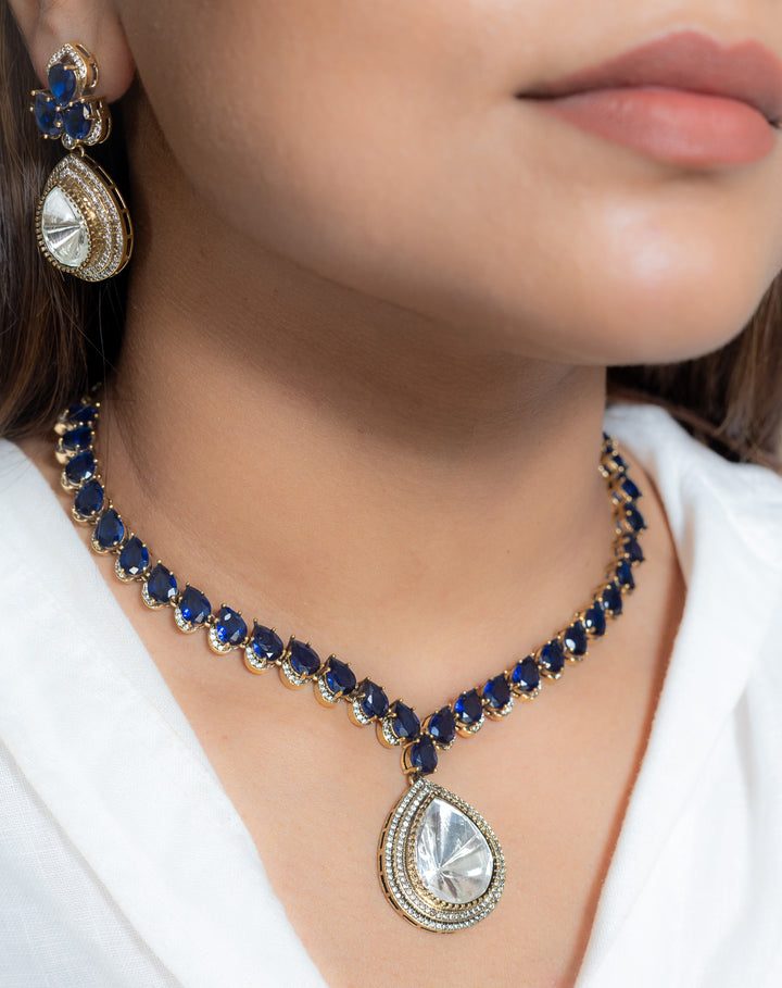 Royal Blue Rhapsody Necklace