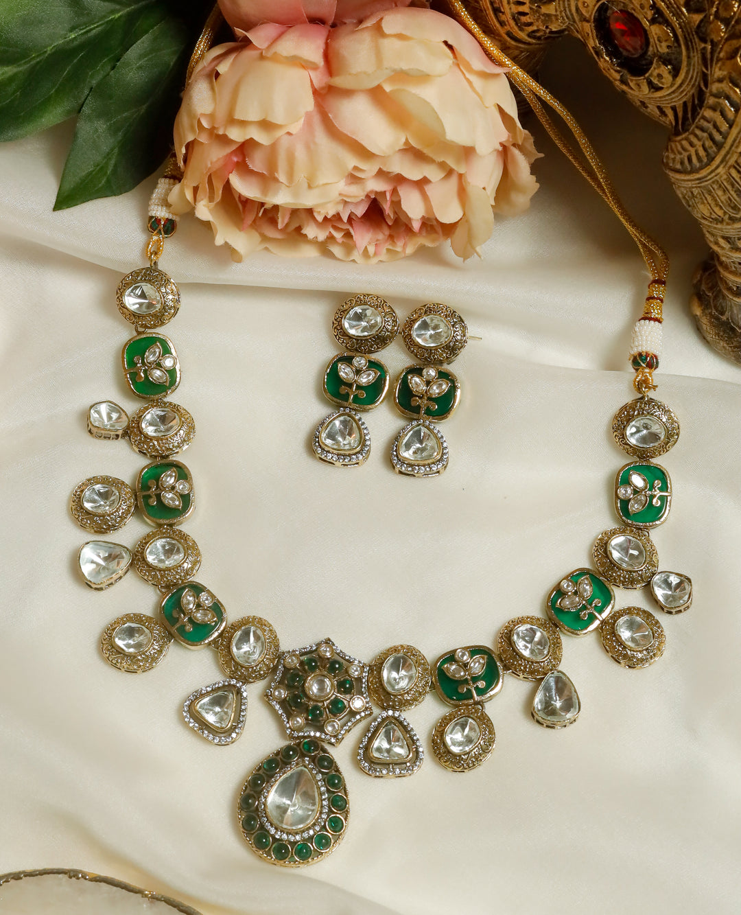 Ziya Necklace-Green