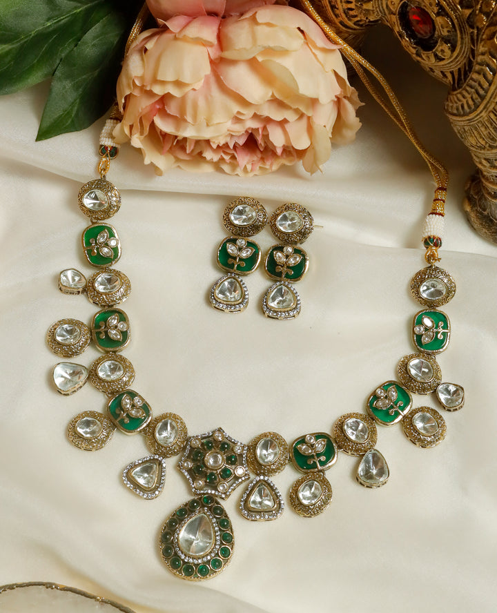 Ziya Necklace-Green