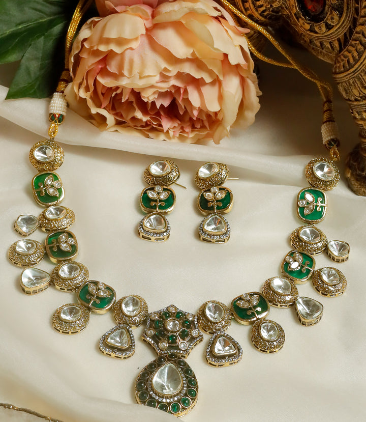 Ziya Necklace-Green