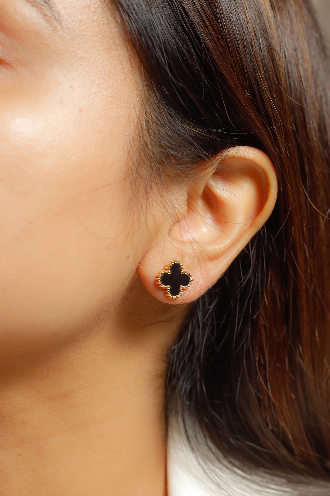 Raven Clover Earrings