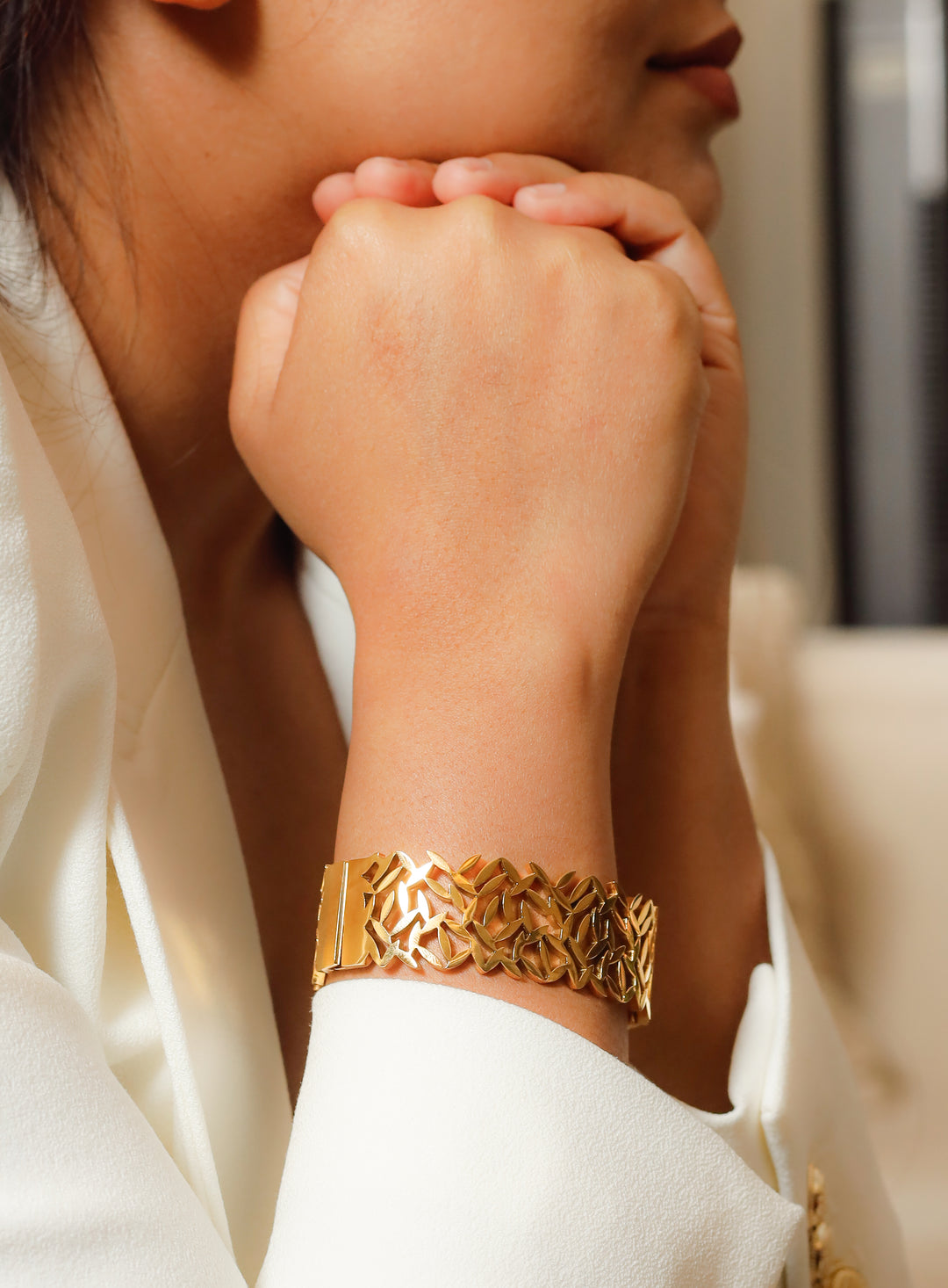 Royal Bloom Cuff