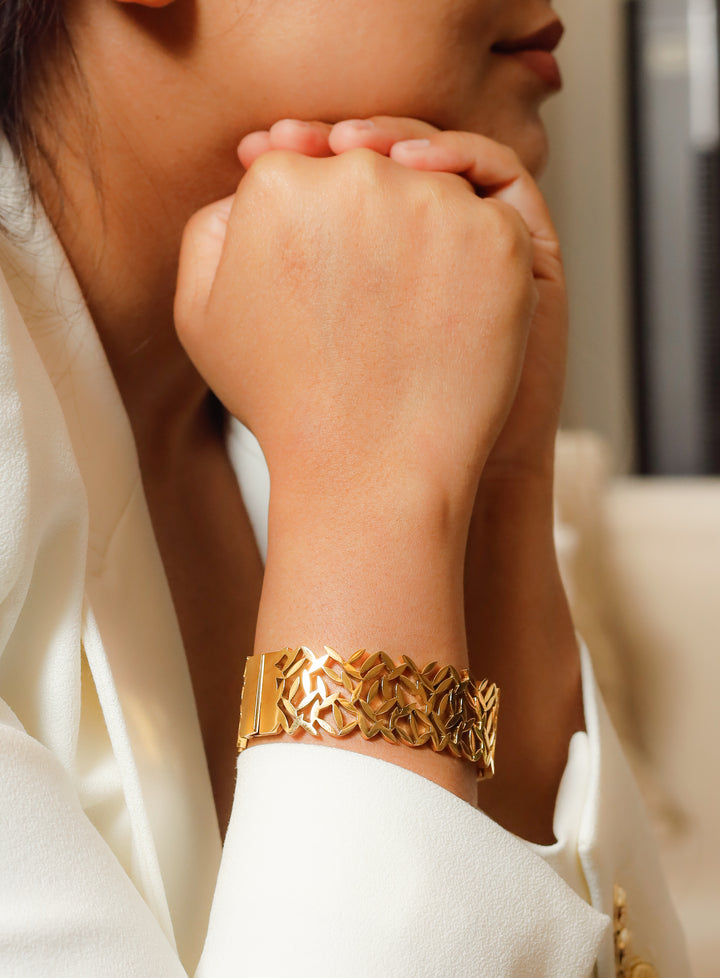 Royal Bloom Cuff