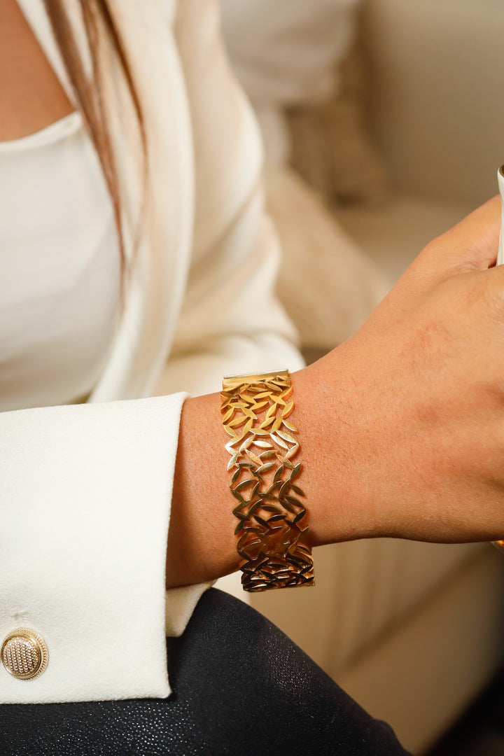 Royal Bloom Cuff