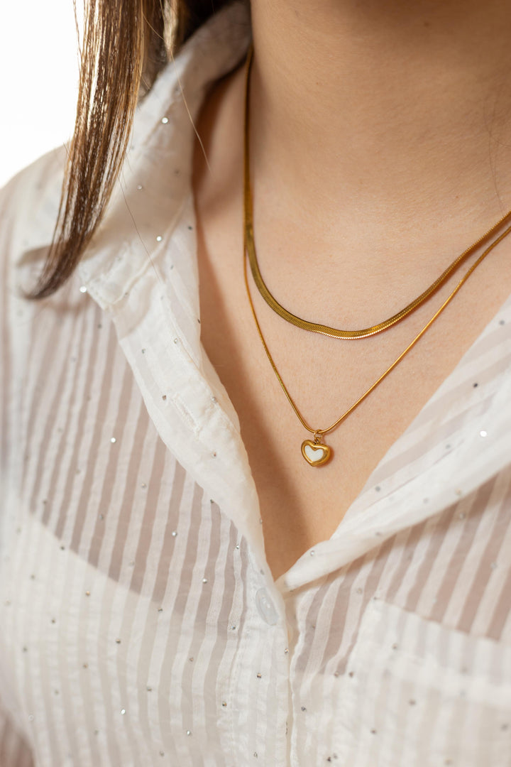 Golden Heart Necklace