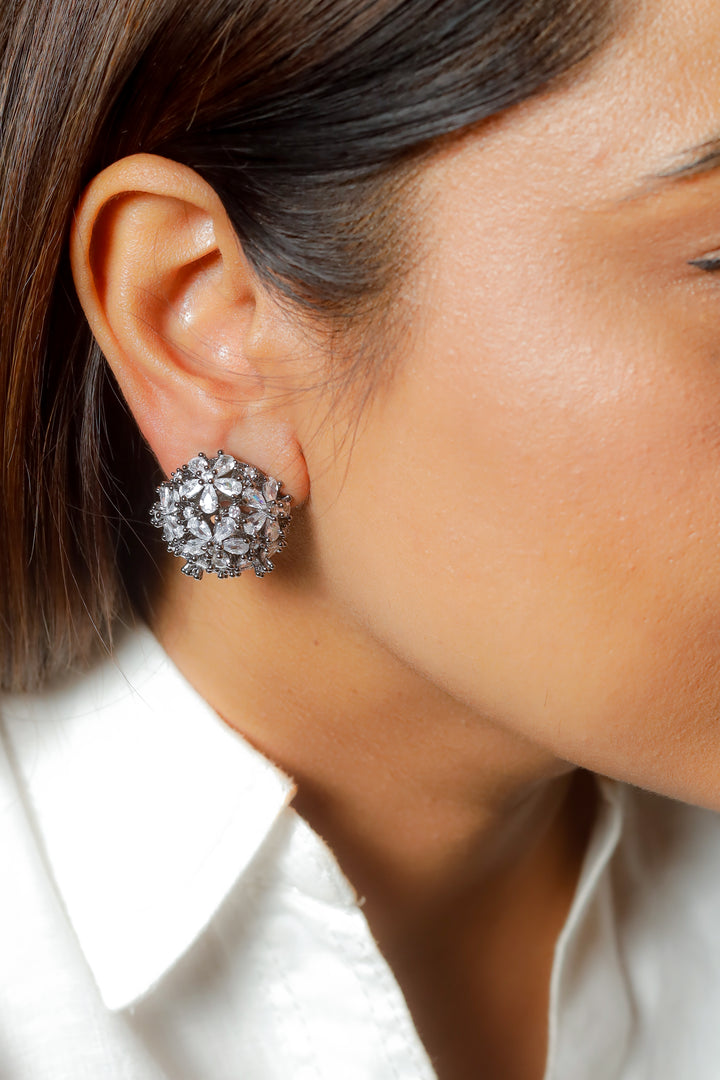 Starburst Studs-white