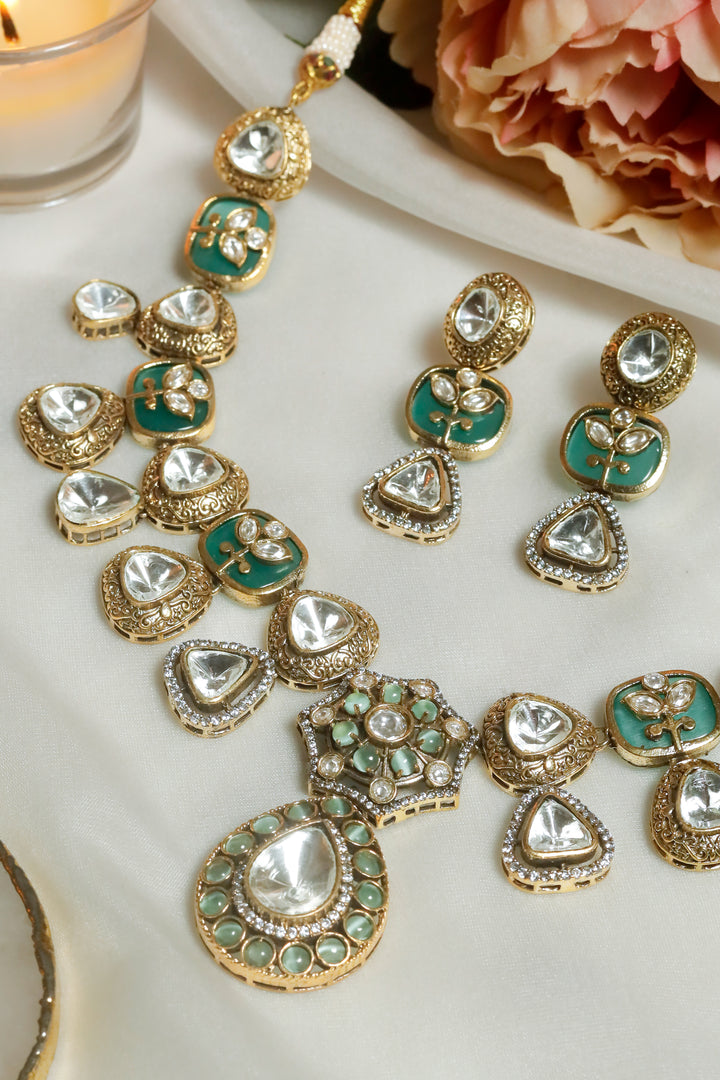 Ziya Necklace-Mint