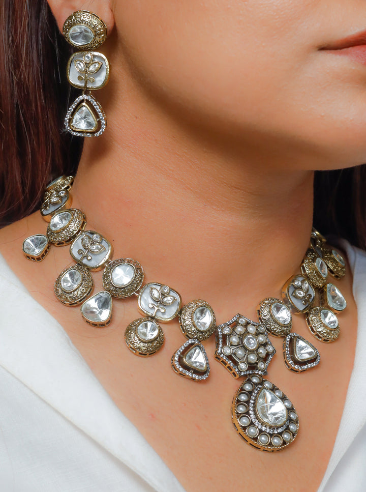 Ziya Necklace-White