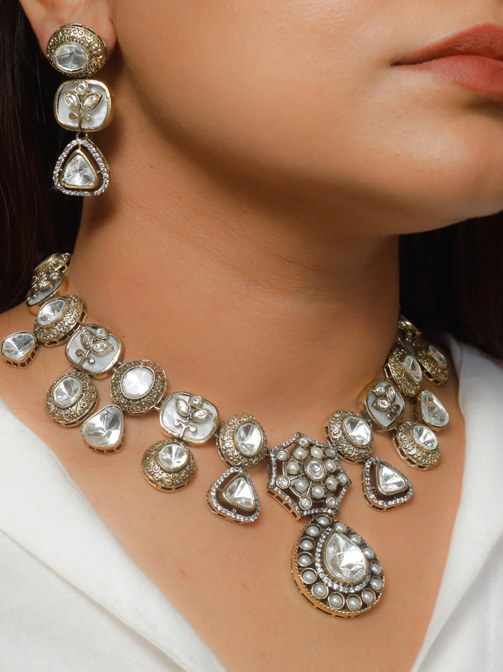 Ziya Necklace-White